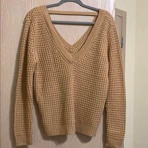 Tan Knit Sweater